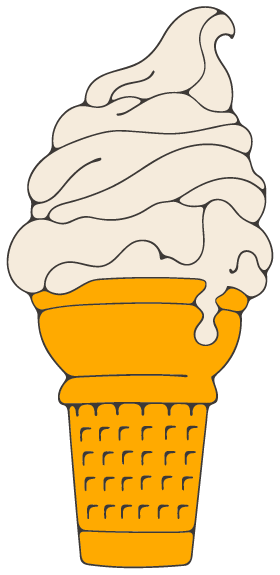 Burger King ice cream cone